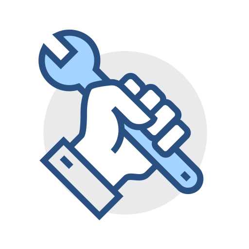 Repair service illustration